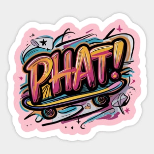 Typical 90s Phat! Sticker